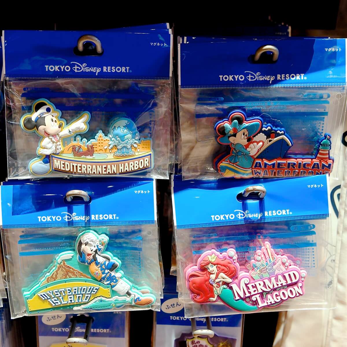 テーマポートの魅力がつまったデザイン！東京ディズニーシー マグネット -