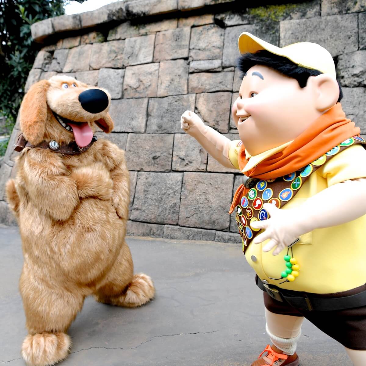 カール、ラッセル、ダグ！東京ディズニーシー『カールじいさんの空飛ぶ