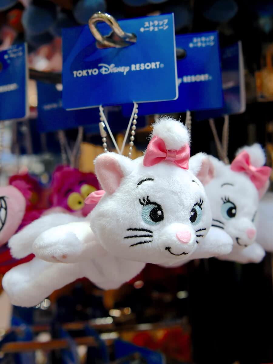 クタッとかわいいマリー・フィガロ・チェシャ猫！東京ディズニーランド