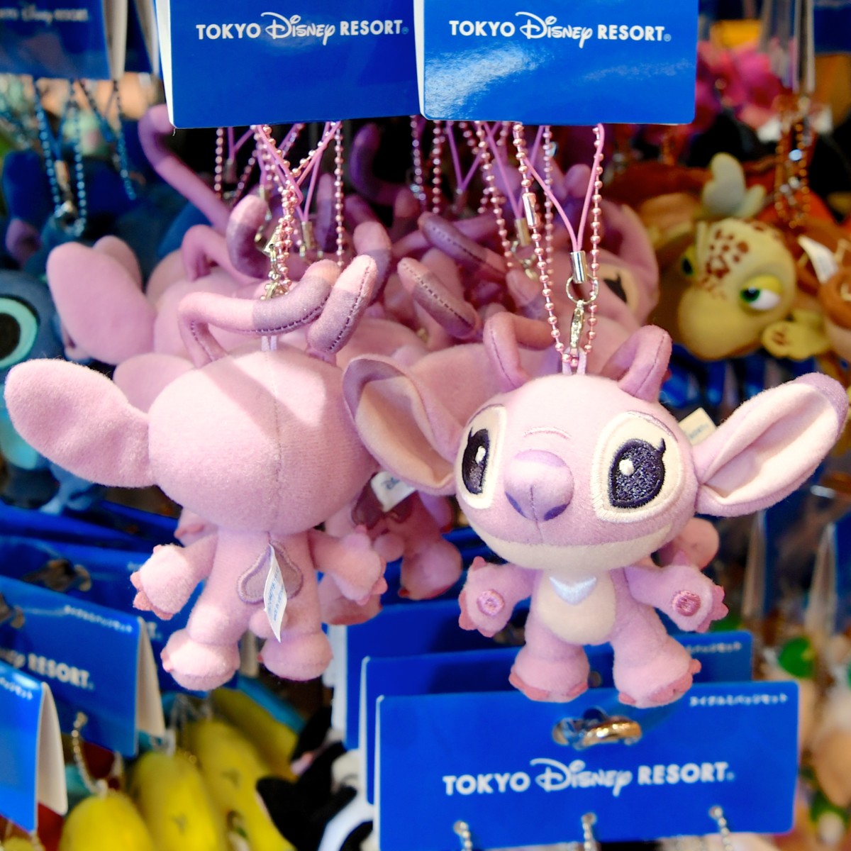 2頭身姿がかわいい！東京ディズニーランド ぬいぐるみストラップキー