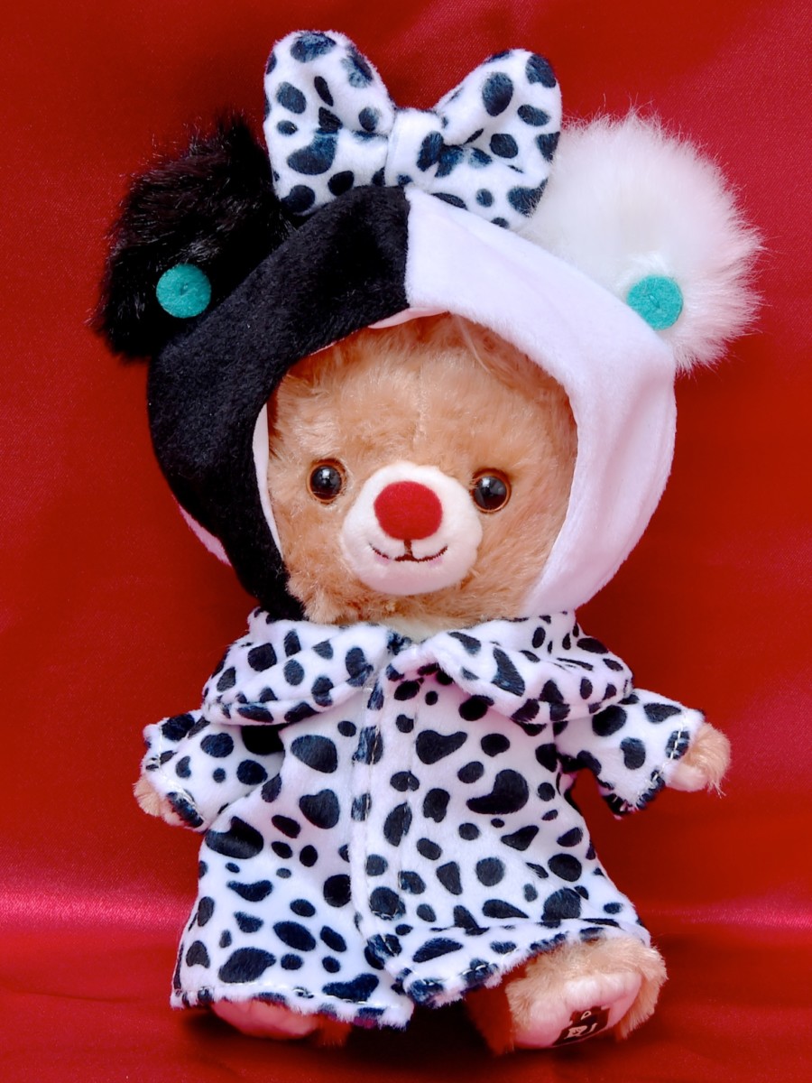 ディズニーヴィランズに変身！ユニベアシティ ぬいぐるみキーチェーン