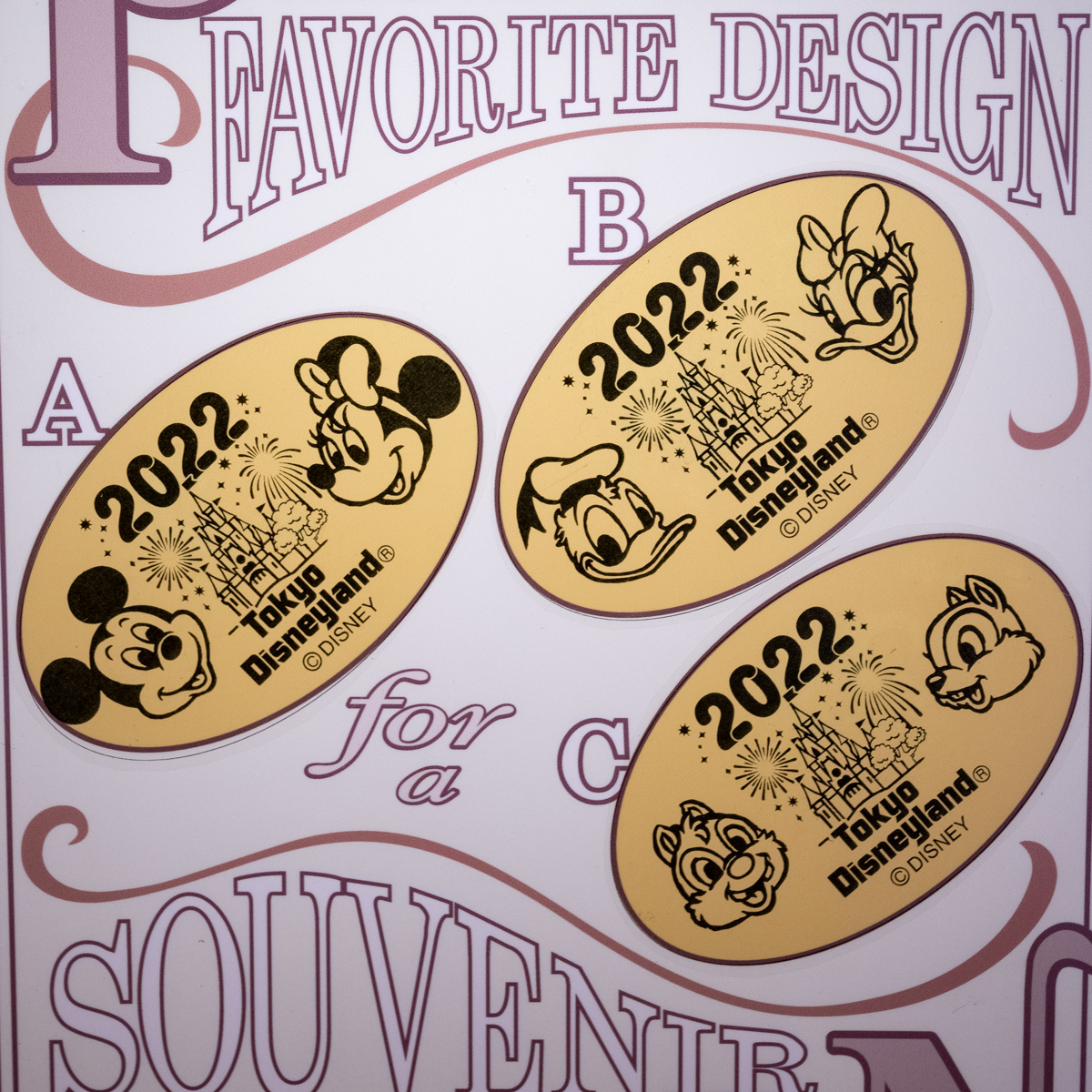 2026年版！東京ディズニーリゾート イヤリースーベニアメダル - 5