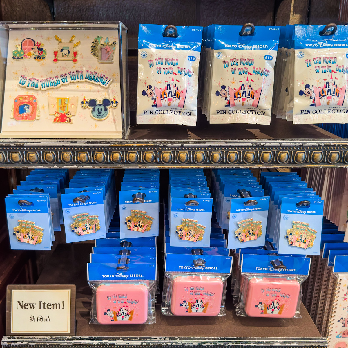 パーク内の窓やドアデザイン！東京ディズニーランド｢TO THE WORLD OF