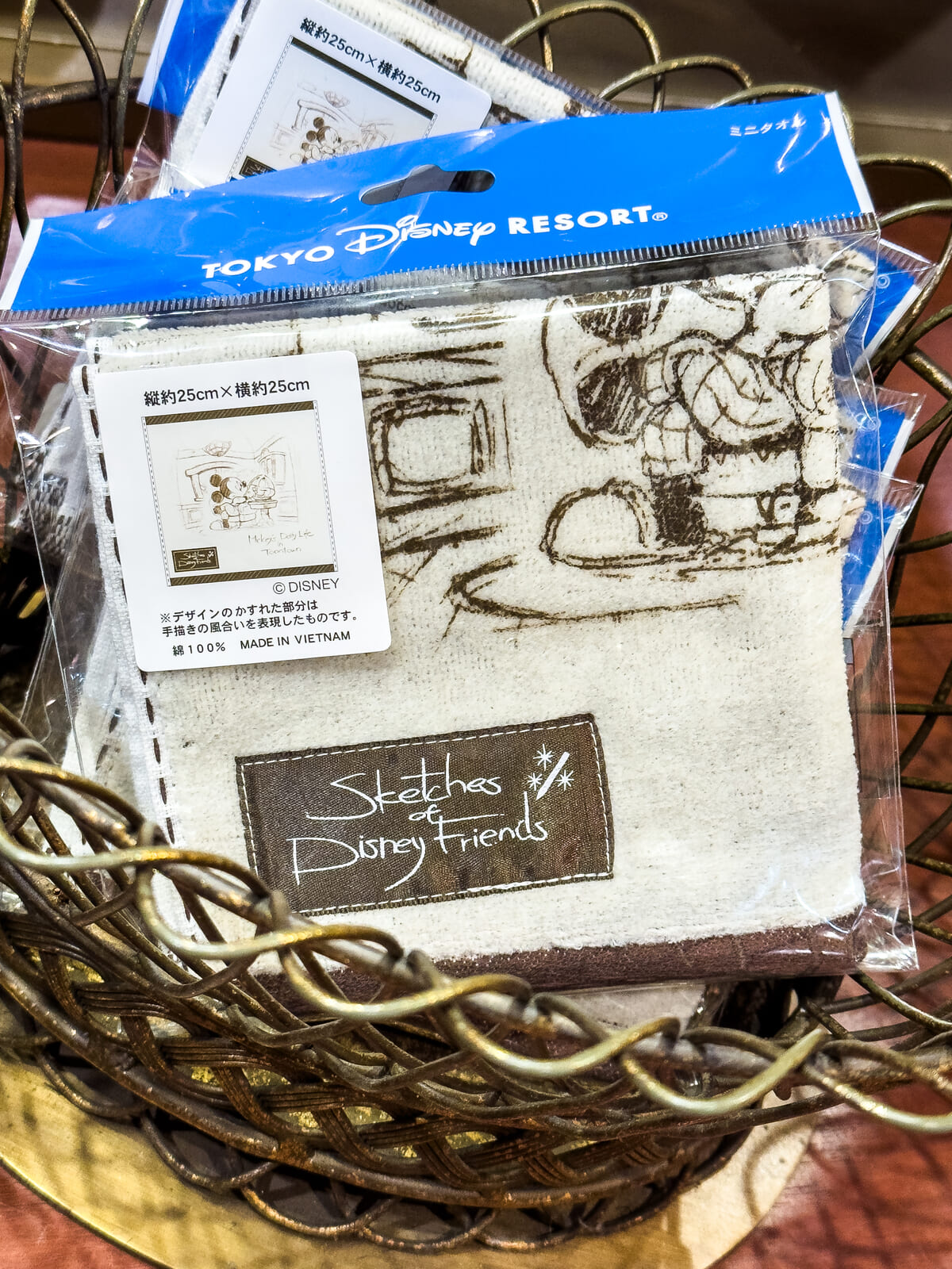 スケッチ風デザインのミッキー！東京ディズニーランド｢Sketches of