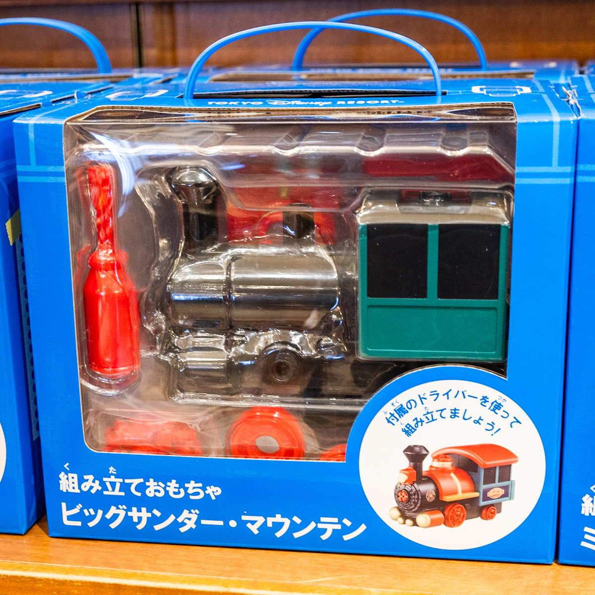 ミッキーの愛車、ウエスタンリバー鉄道デザイン！東京ディズニーランド