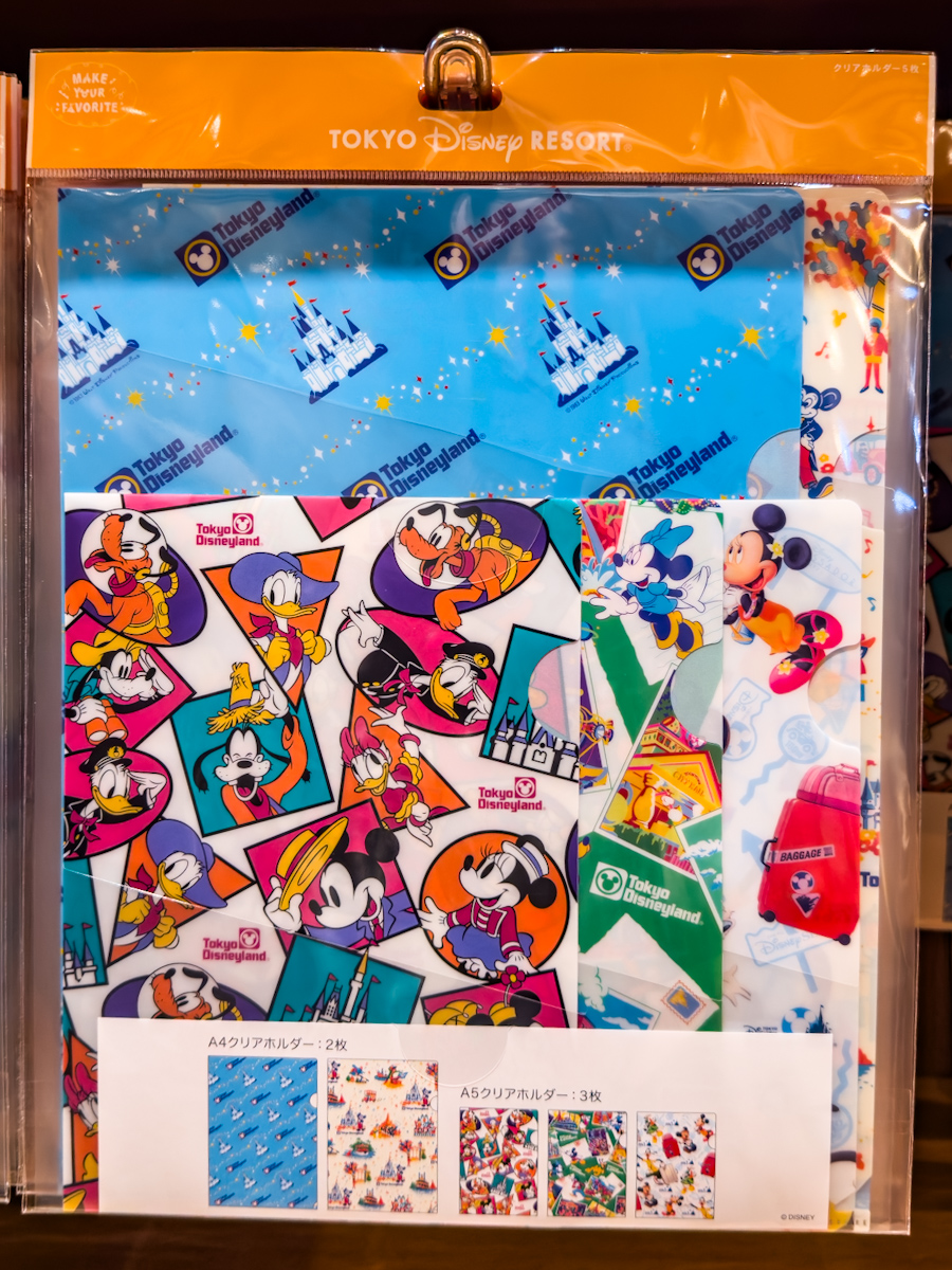 巾着・封筒・クリアホルダー！ 東京ディズニーリゾート40周年「Make