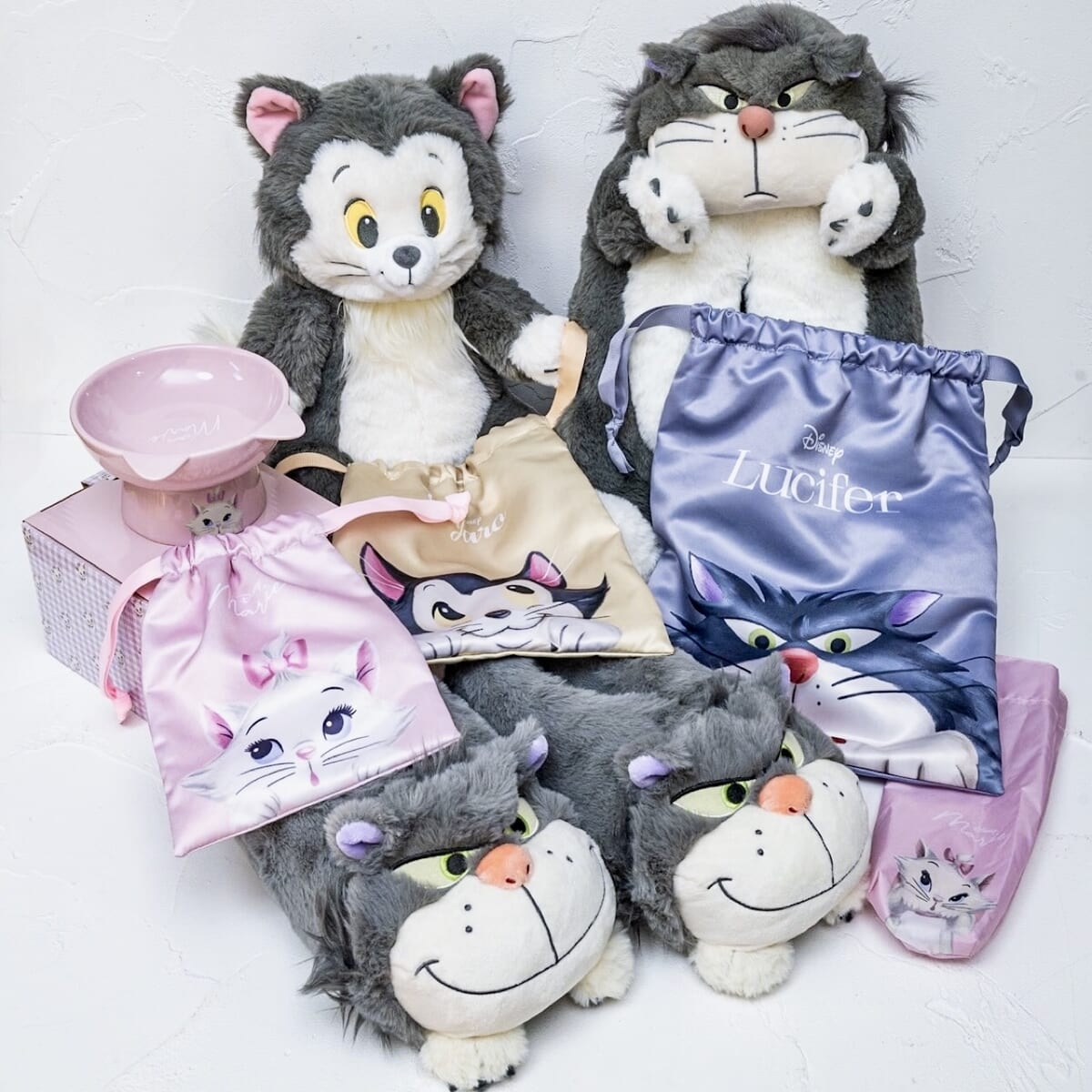 ルシファー、フィガロ、マリーデザイン！ディズニーストア「猫の日2024