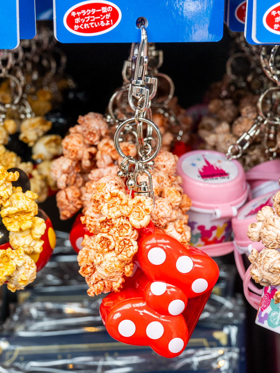 懐かしデザインも！東京ディズニーランド ポップコーンバケットキー