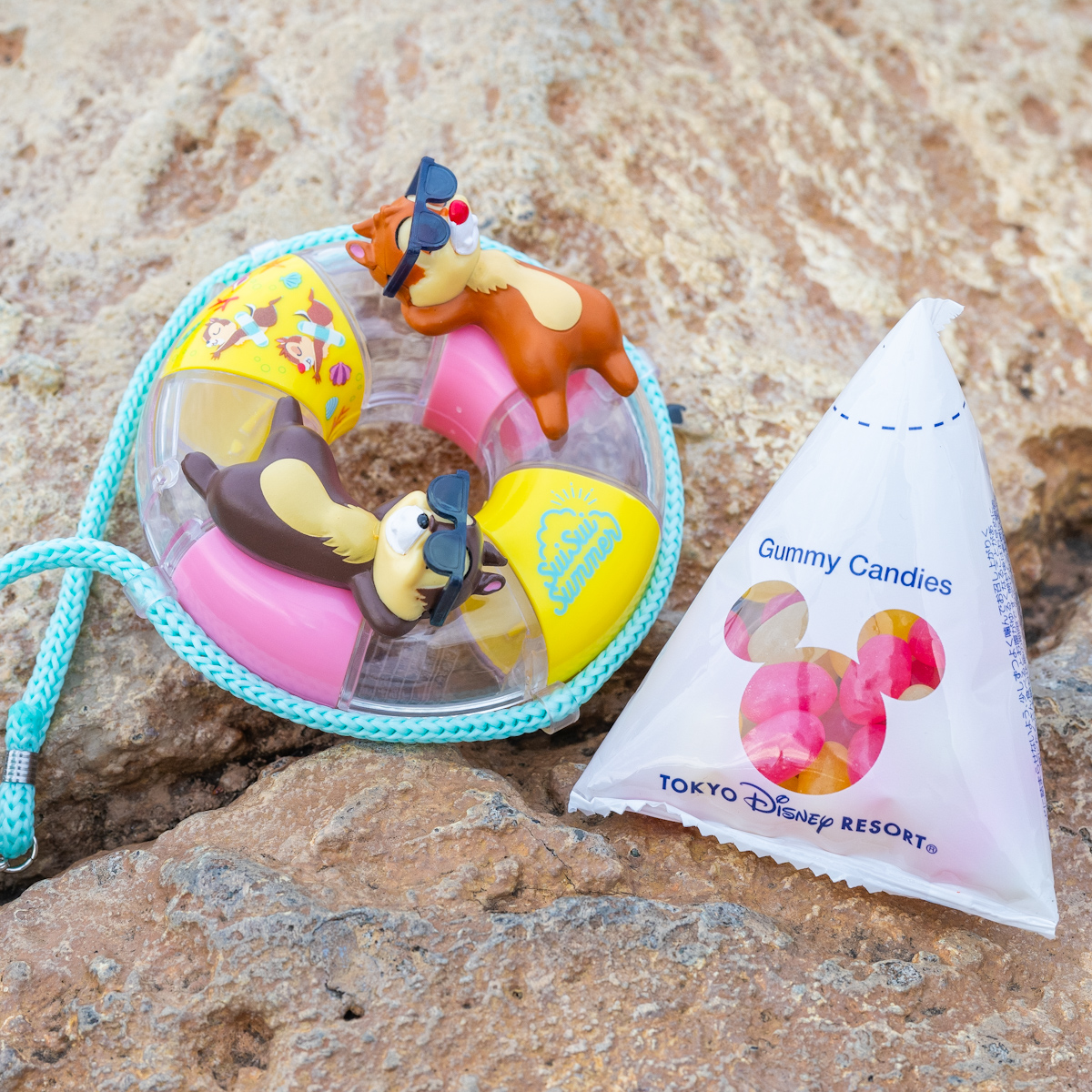 浮き輪でくつろぐチップ＆デール！東京ディズニーリゾート「SUISUI