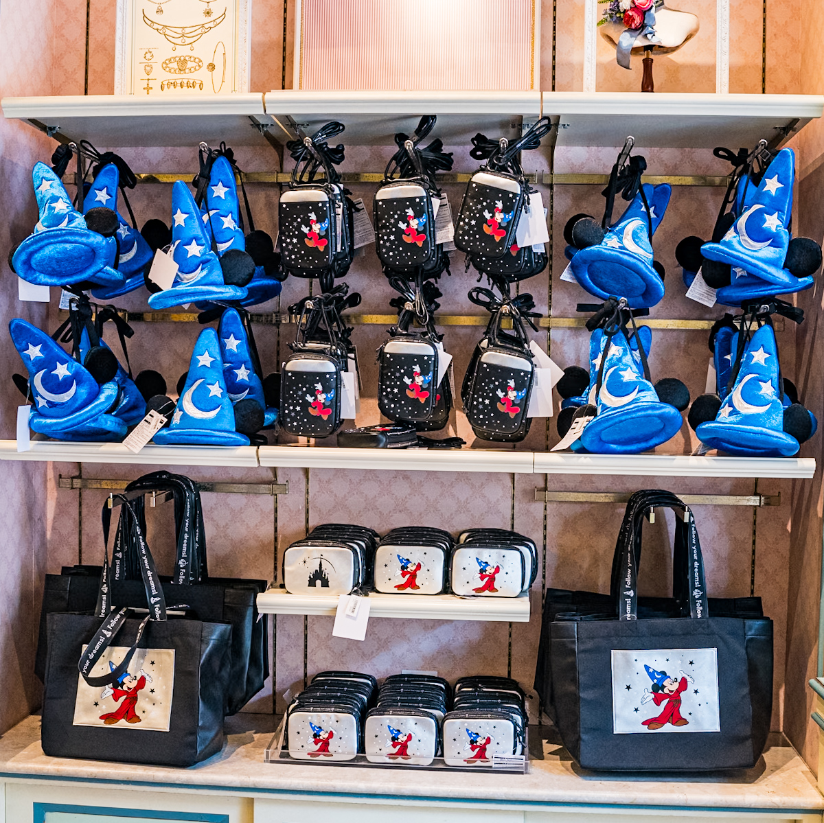 トートバッグ、ショルダーバッグ、ポーチ！東京ディズニーランド