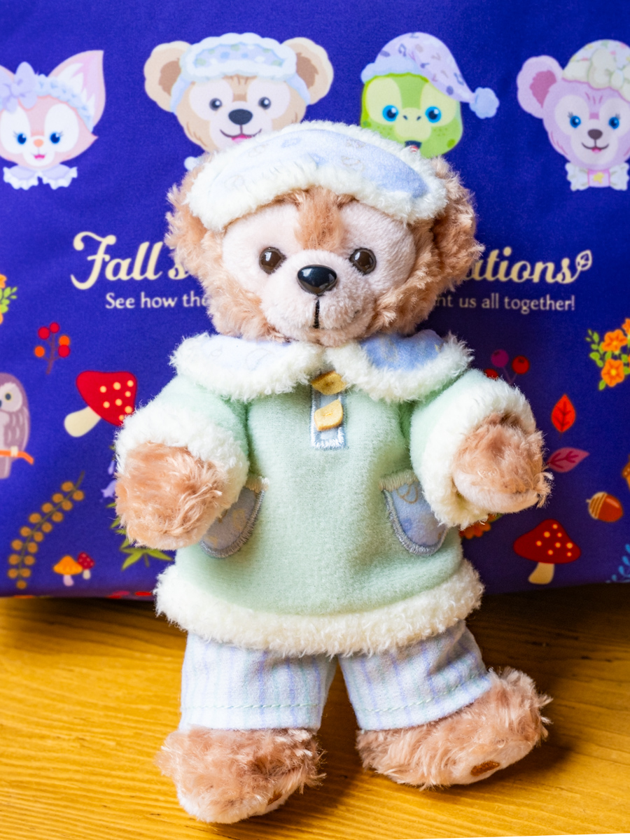 パジャマ姿がかわいい！東京ディズニーシー”ダッフィー＆フレンズの