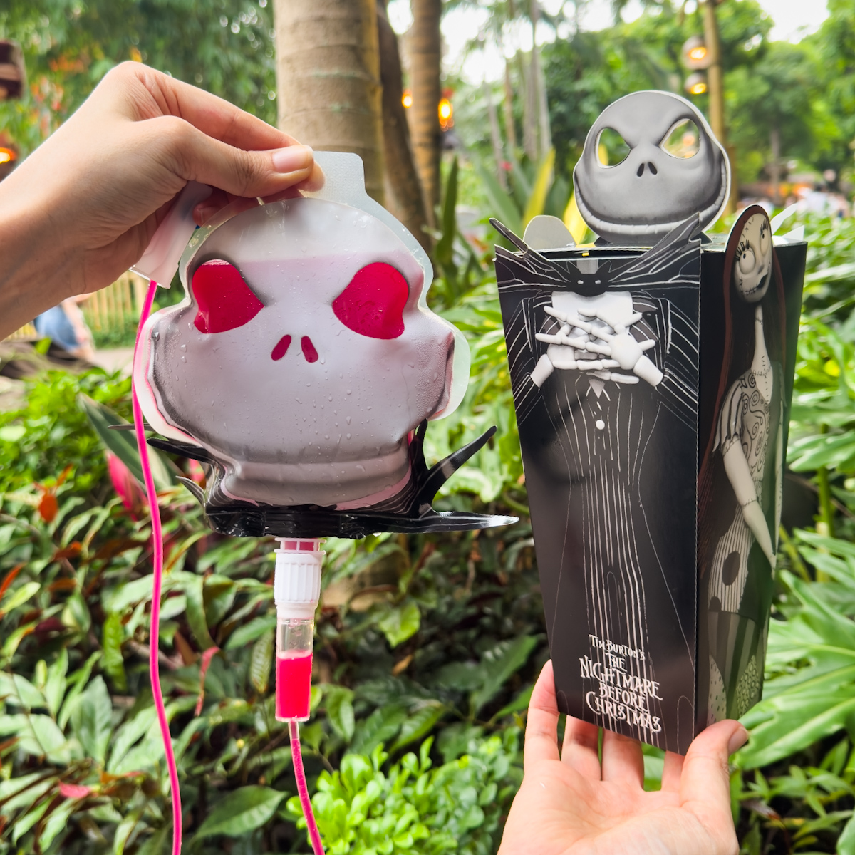 光るジャック・スケリントンデザイン！香港ディズニーランド・リゾート