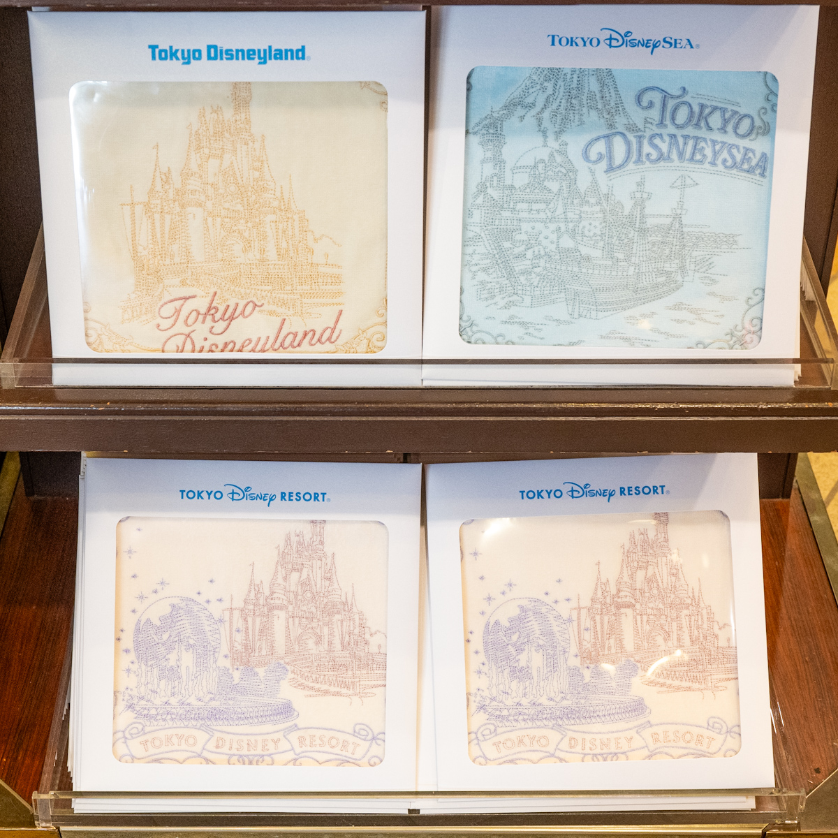 ランド、シー、リゾートデザイン！東京ディズニーリゾート ミニタオル