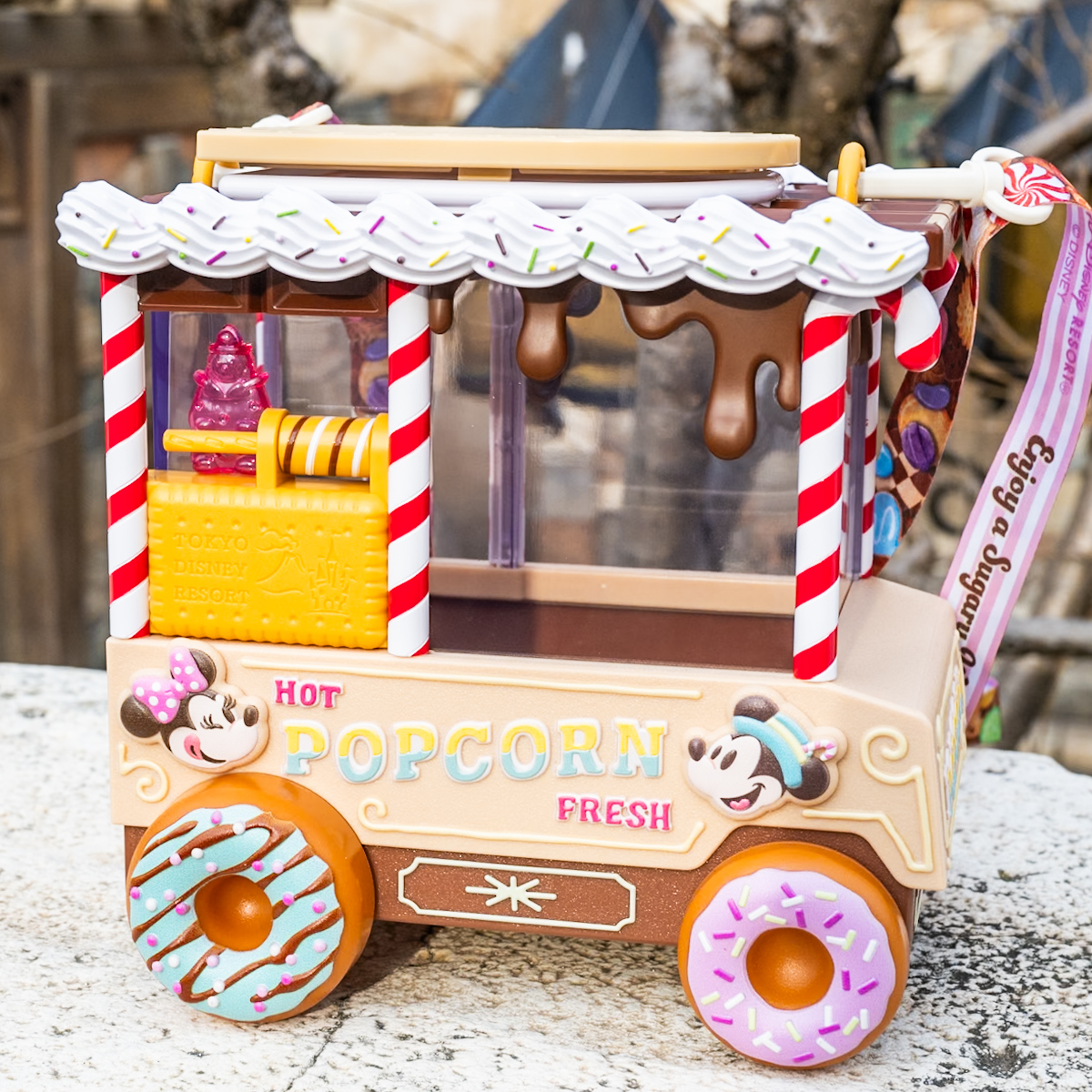 スイーツデザインのポップコーンワゴン！東京ディズニーリゾート