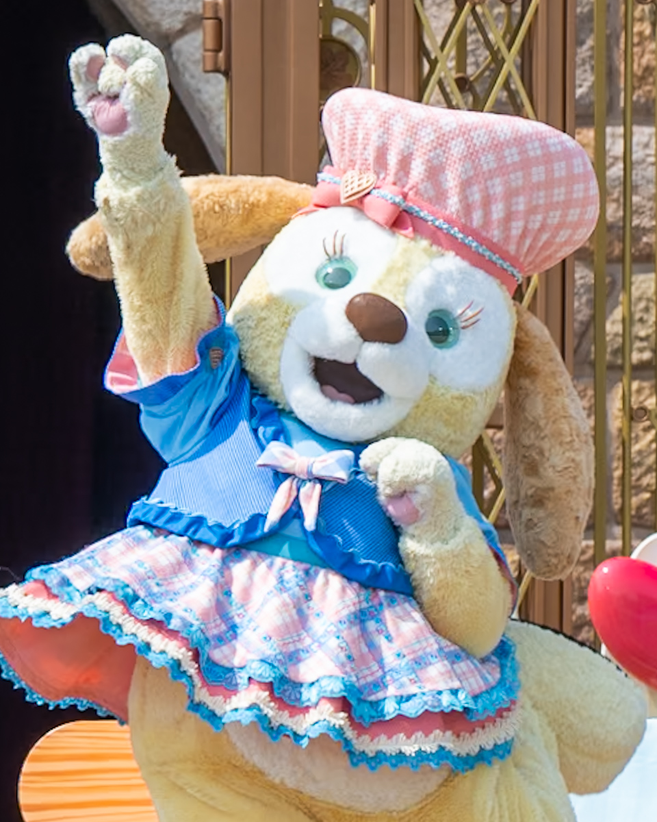 クッキー・アンのハート形マシュマロワッフル！香港ディズニーランド