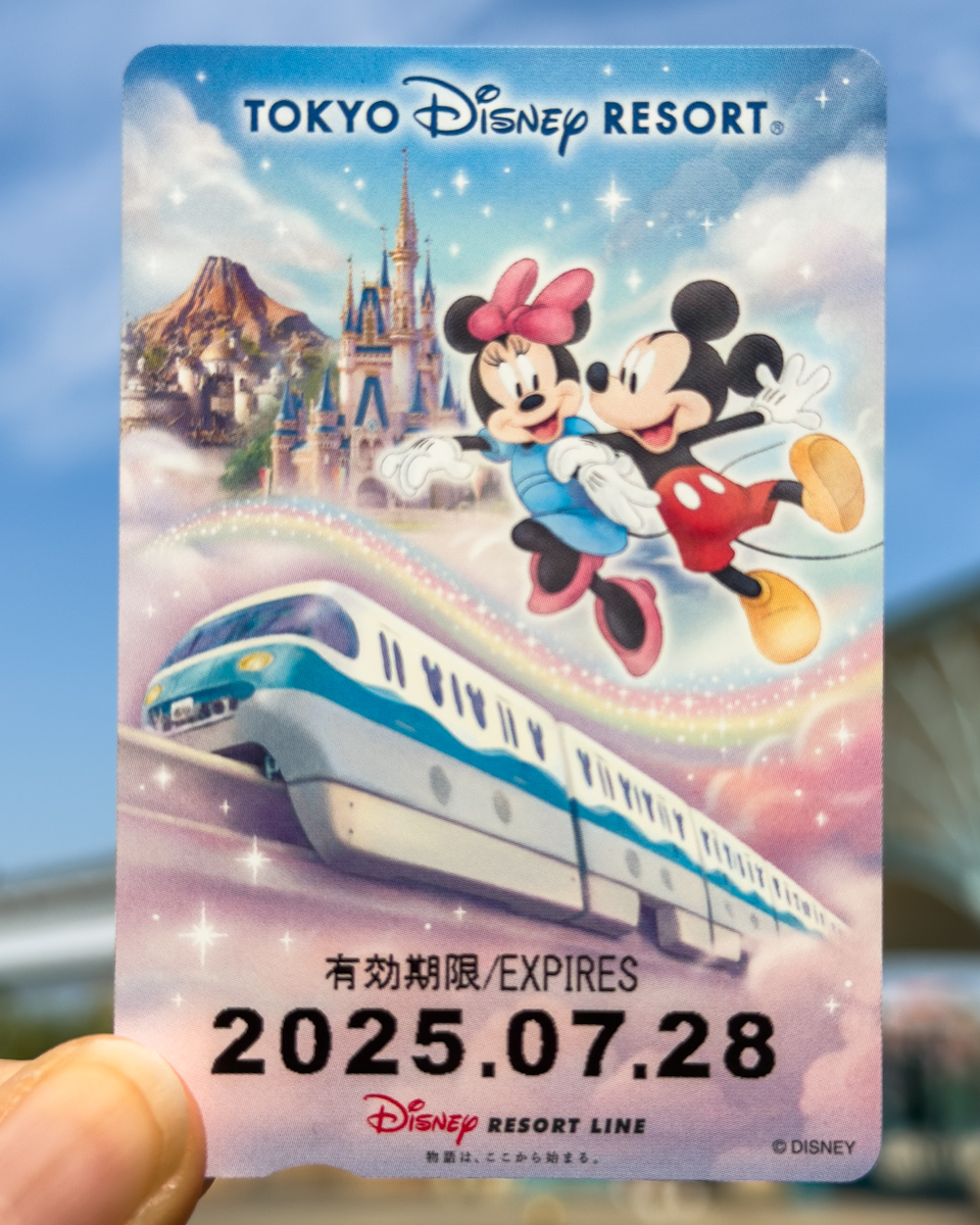 2025年7月28日から二次元コード乗車券導入！ディズニーリゾートライン
