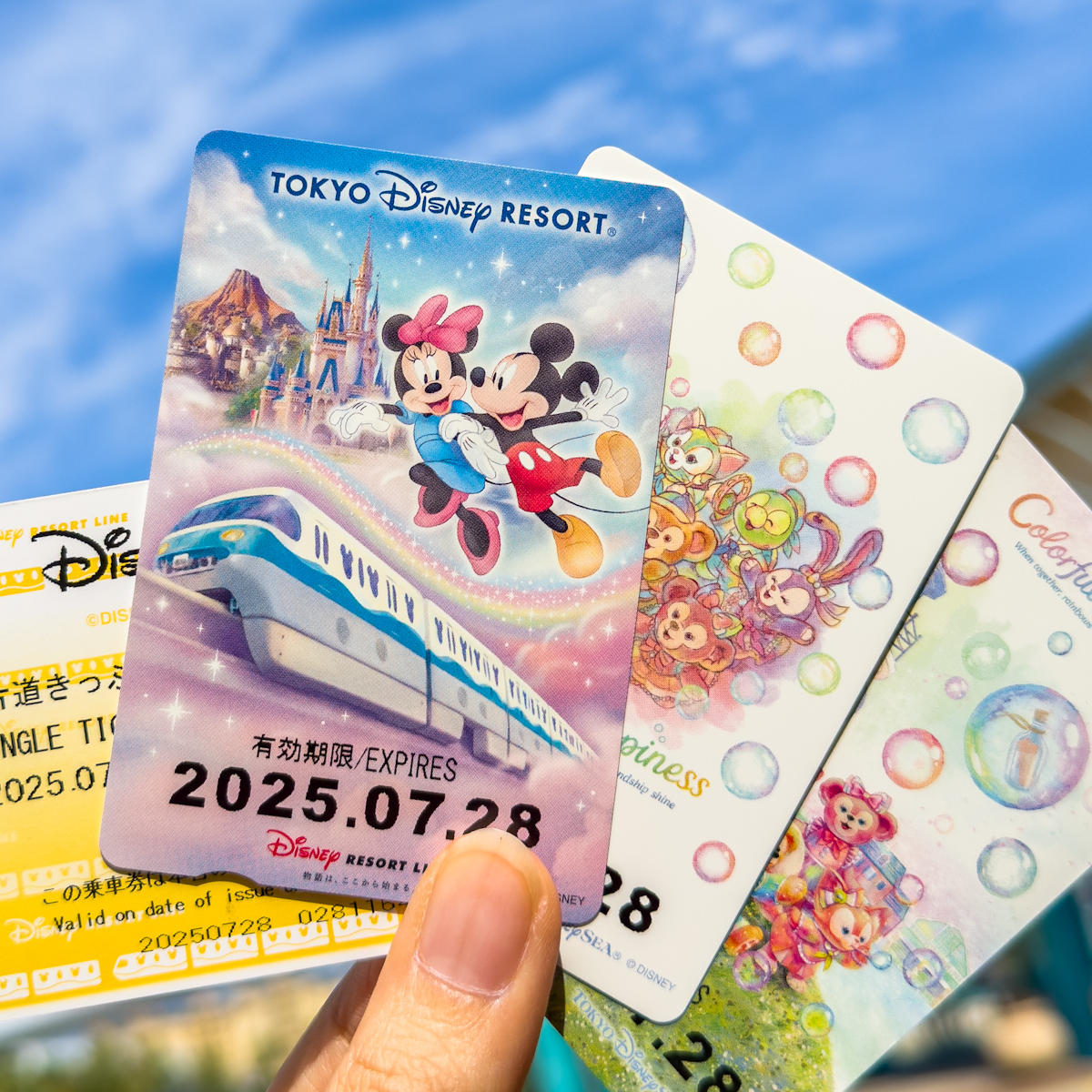 2025年7月28日から二次元コード乗車券導入！ディズニーリゾートライン