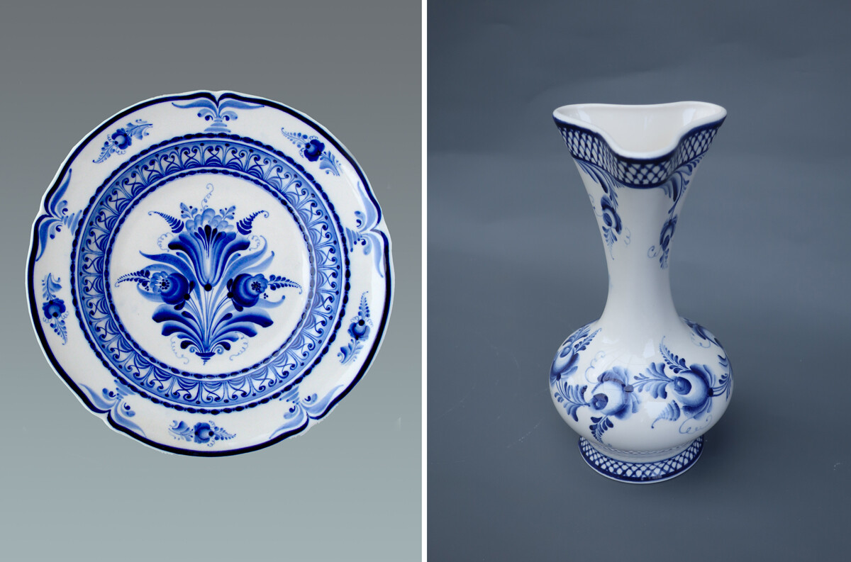 白地に藍色の「グジェリ」：ロシア伝統の陶器について知っておくべきすべて