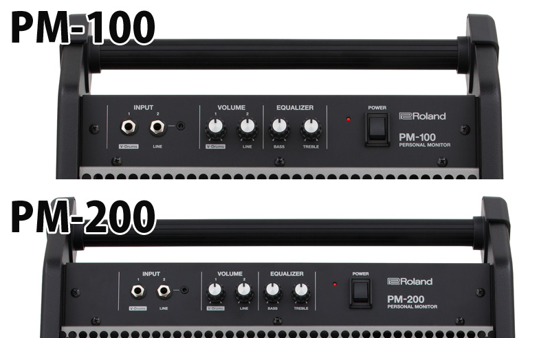 RolandからV-Drumsに最適化されたパーソナルモニター｢PM-100/PM-200
