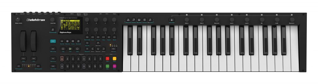 Elektron】FM音源搭載の8ボイス・デジタル・シンセサイザー37鍵モデル