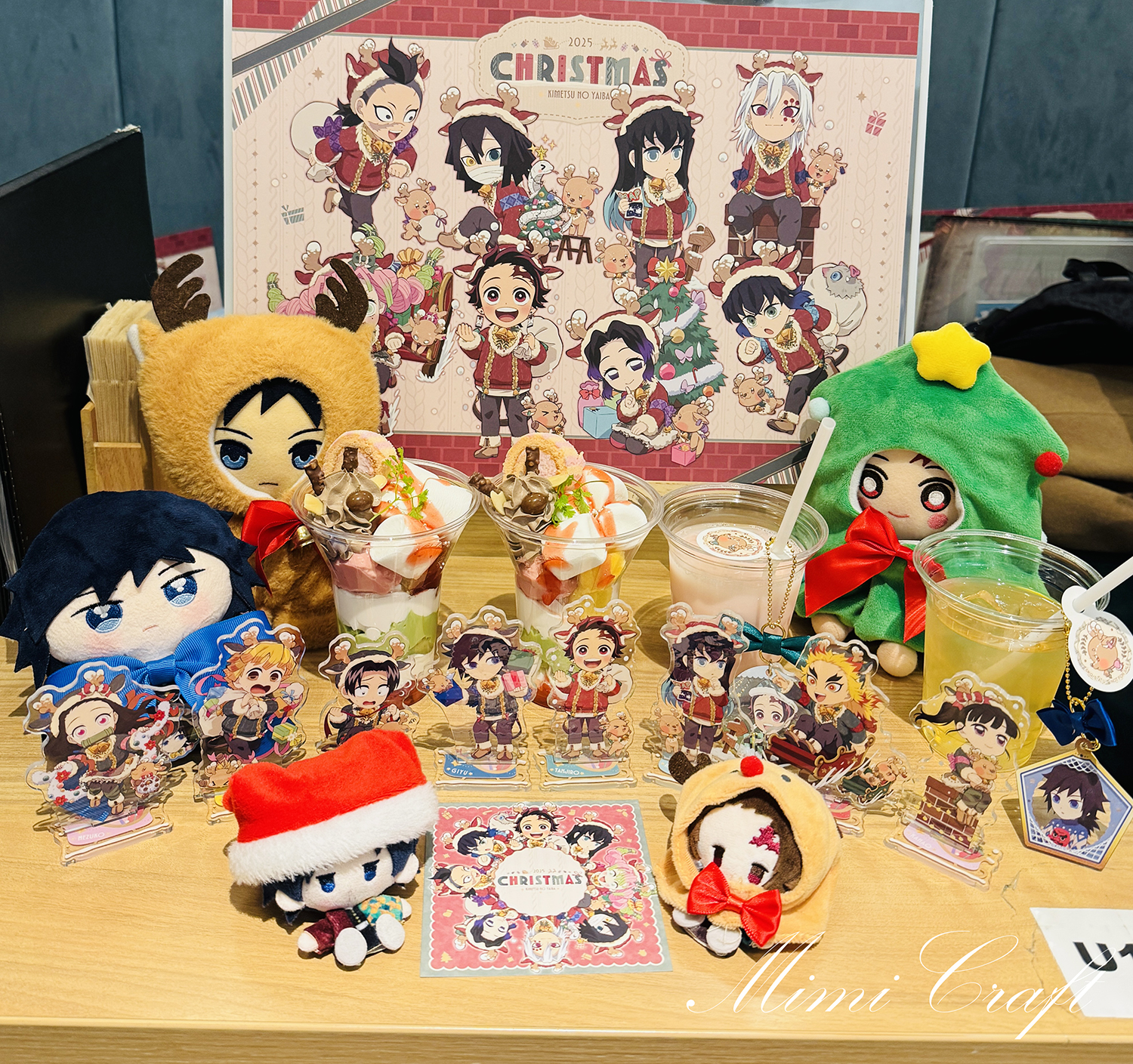 ufotableの鬼滅の刃クリスマス2025レポ【グッズやカフェメニュー
