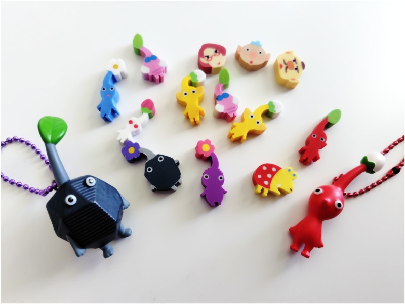 ピクミン3 デラックス つめつめ消しゴムの楽しみ方とは | mimoiroblog