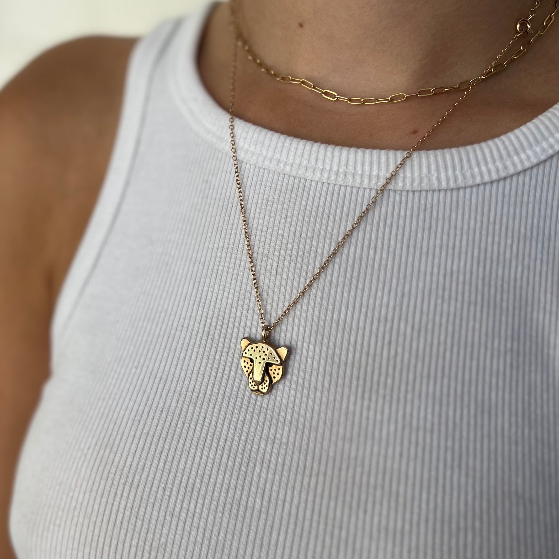 Small Jaguar Necklace | MIMOSA Handcrafted