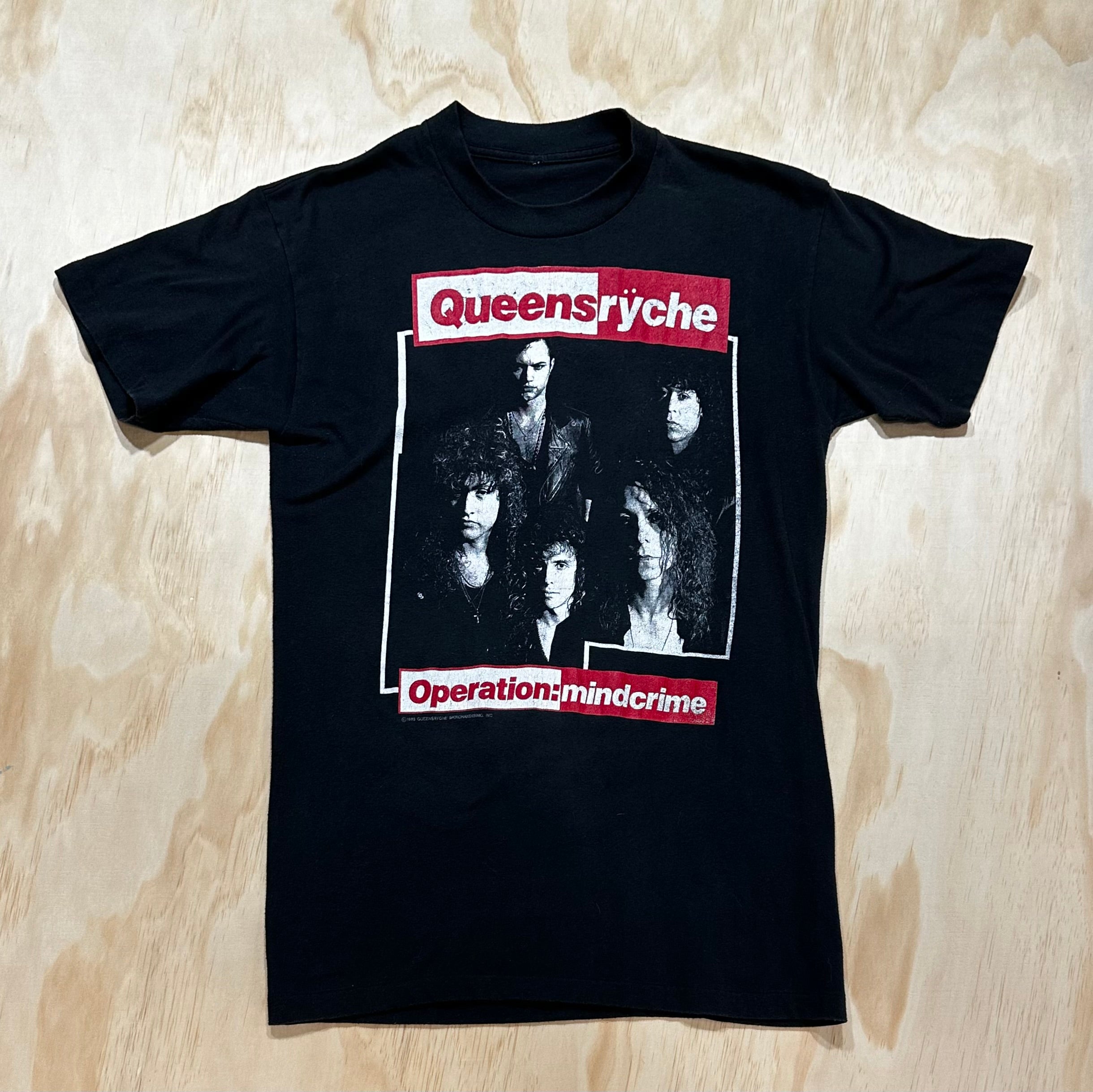 Vintage 80s Queensryche Operation Mindcrime T-Shirt – Mintage Vintage