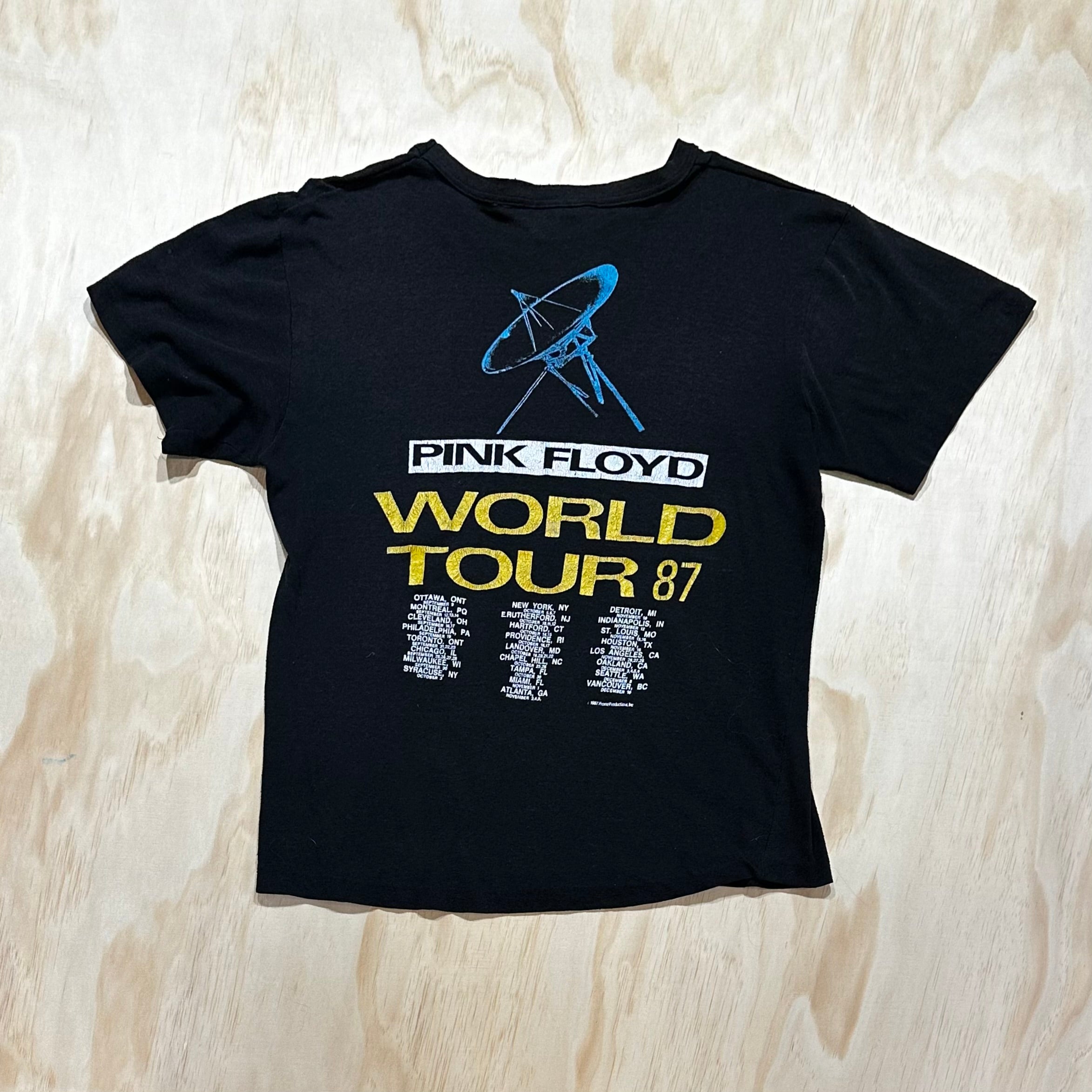 Vintage 1980s Pink Floyd World Tour '87 'A Momentary Lapse Of