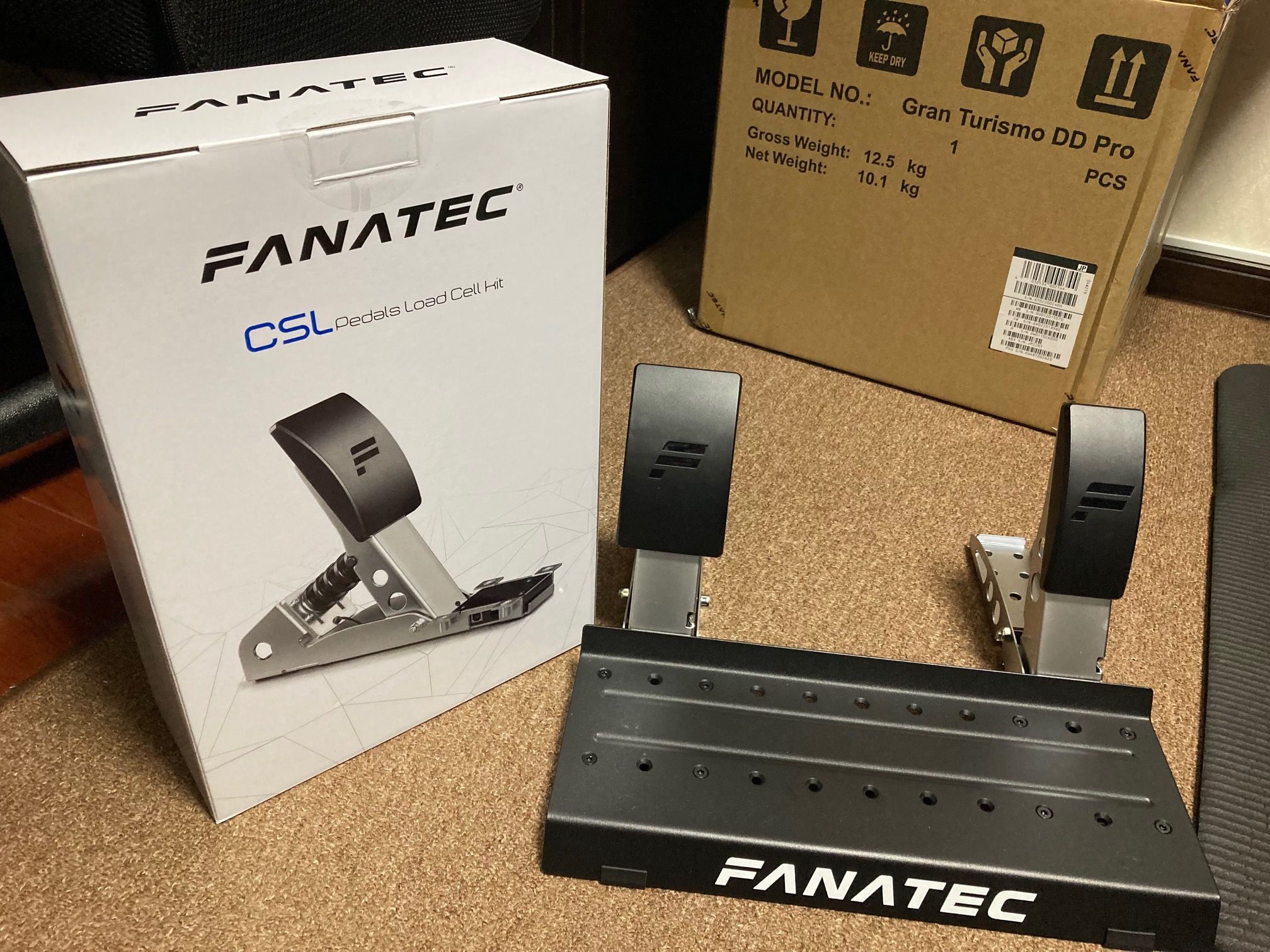 FANATEC 『CSL PEDALS』 オプション 『LOAD CELL KIT』『TUNING KIT