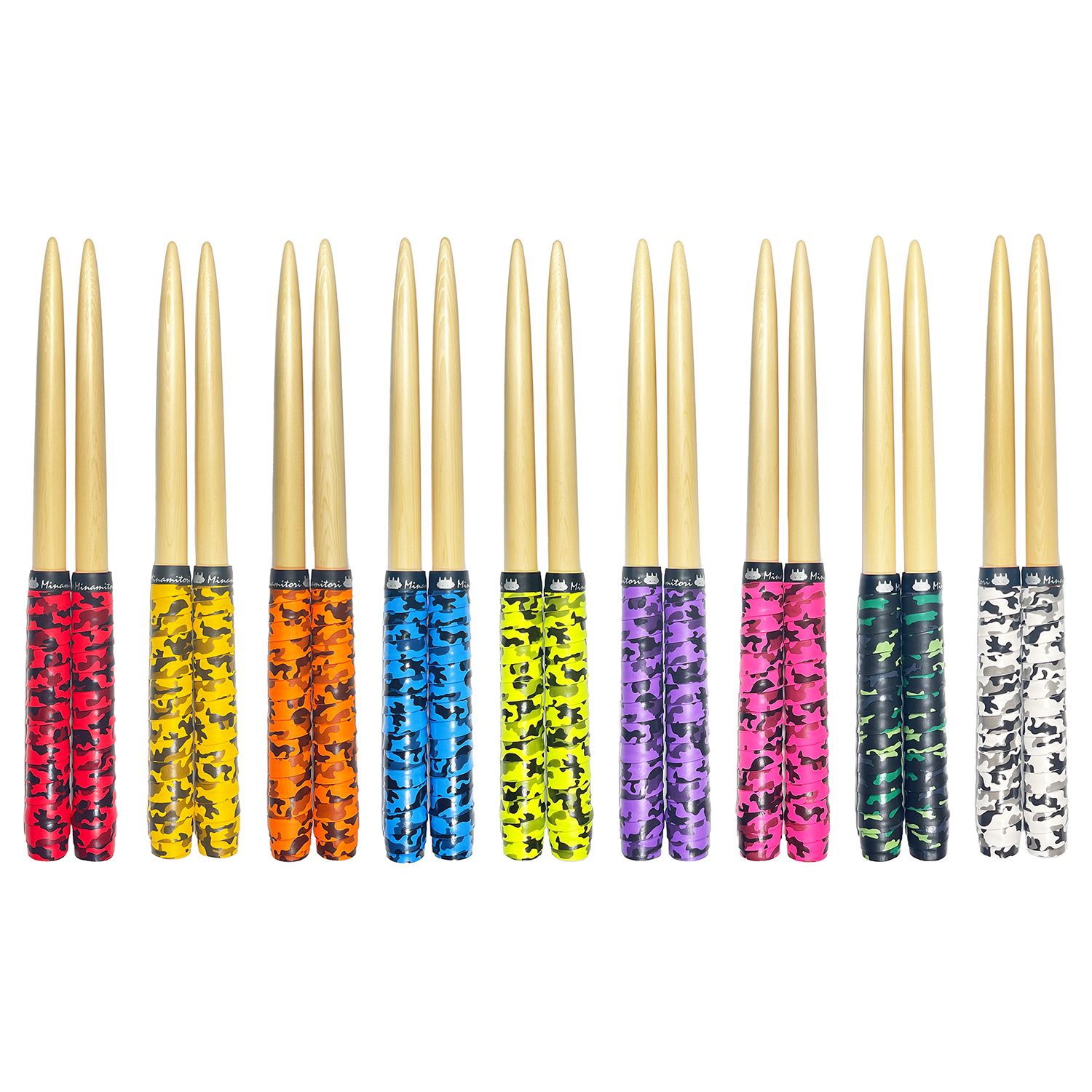 Minamitoriバチ工房 マイバチ 米ヒバ 37cm 重さ:標準 万能型（迷彩