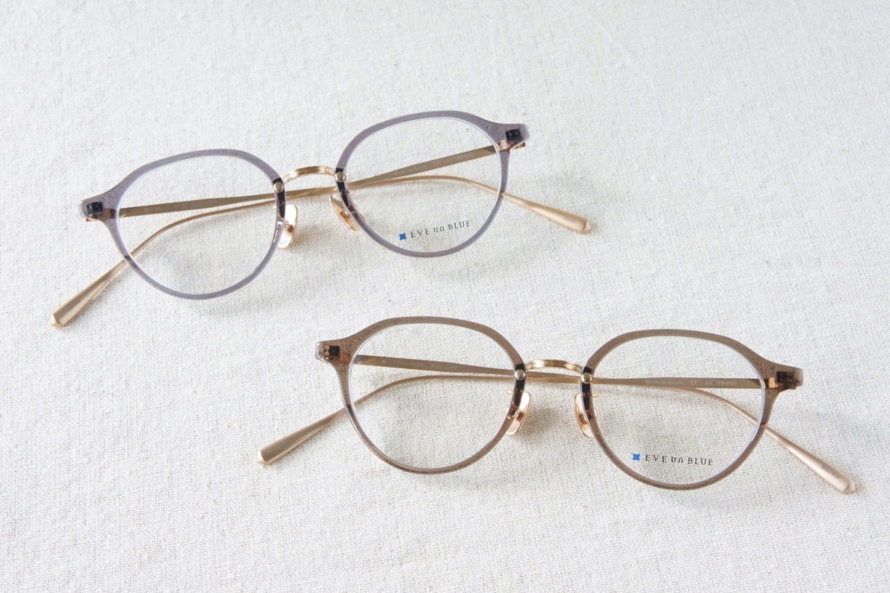 いま大注目！メガネブランド「EVE un BLUE（イヴアンブルー）」を細部