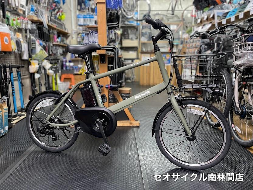 パナソニックの『ベロスター・ミニ』オリーブカラー | セオサイクル