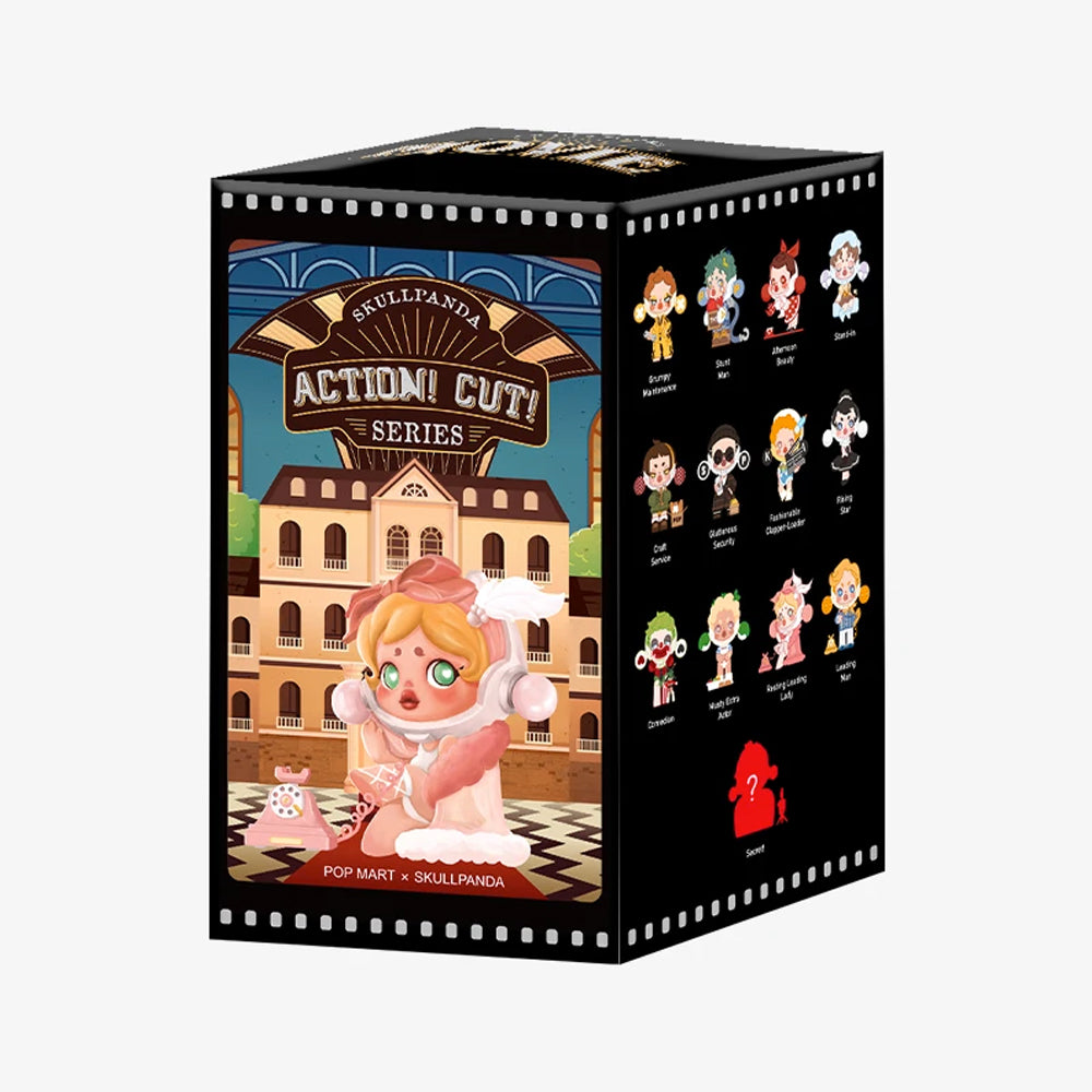 Skullpanda Action! Cut! Blind Box Series by POP MART - Mindzai Toy