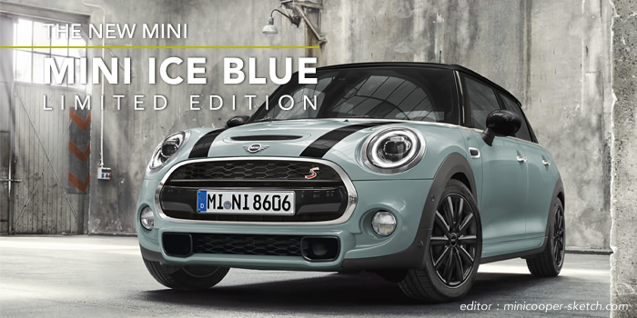 MINI5ドアに初のMT車！限定車「アイスブルーブラックエディション