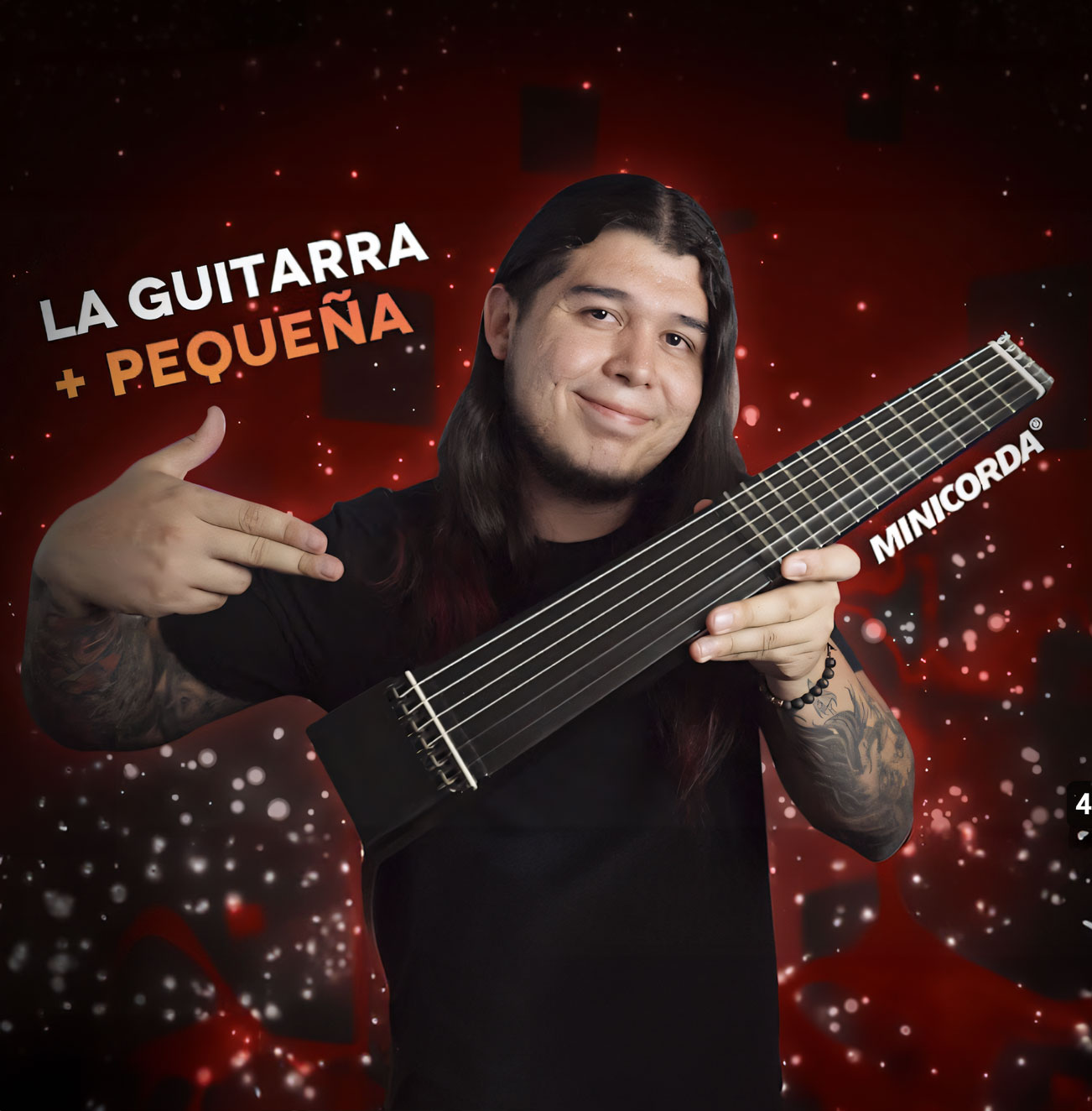 Minicorda® - Suitcase-size travel guitar