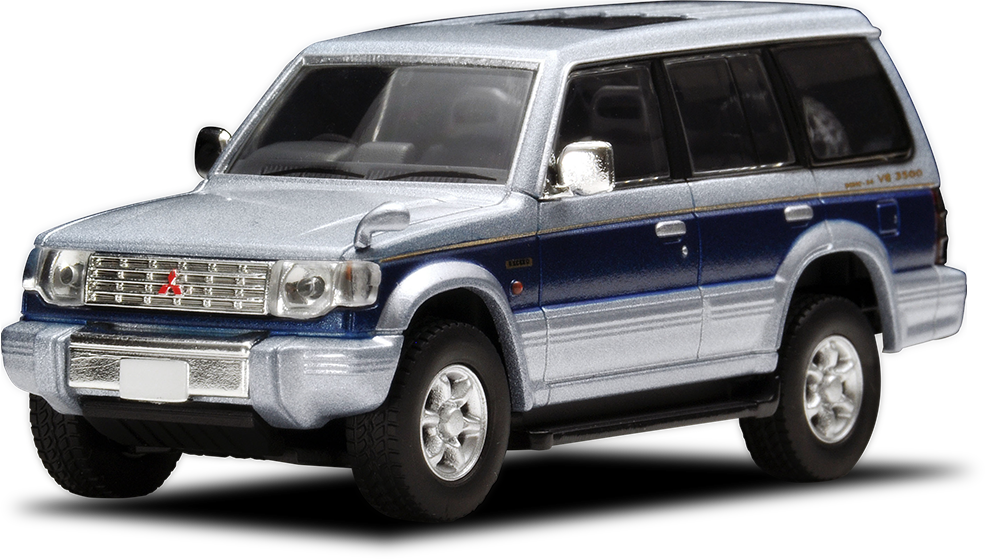 LV-N189a・LV-N189b パジェロ スーパーエクシードZ（銀/白）/（銀/青