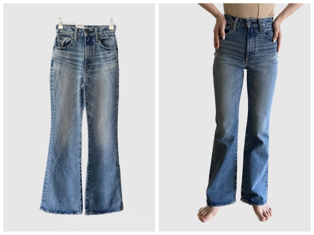 ミサモデニム】ジーンズ迷子さんにおすすめ！マウジーのフレアデニム
