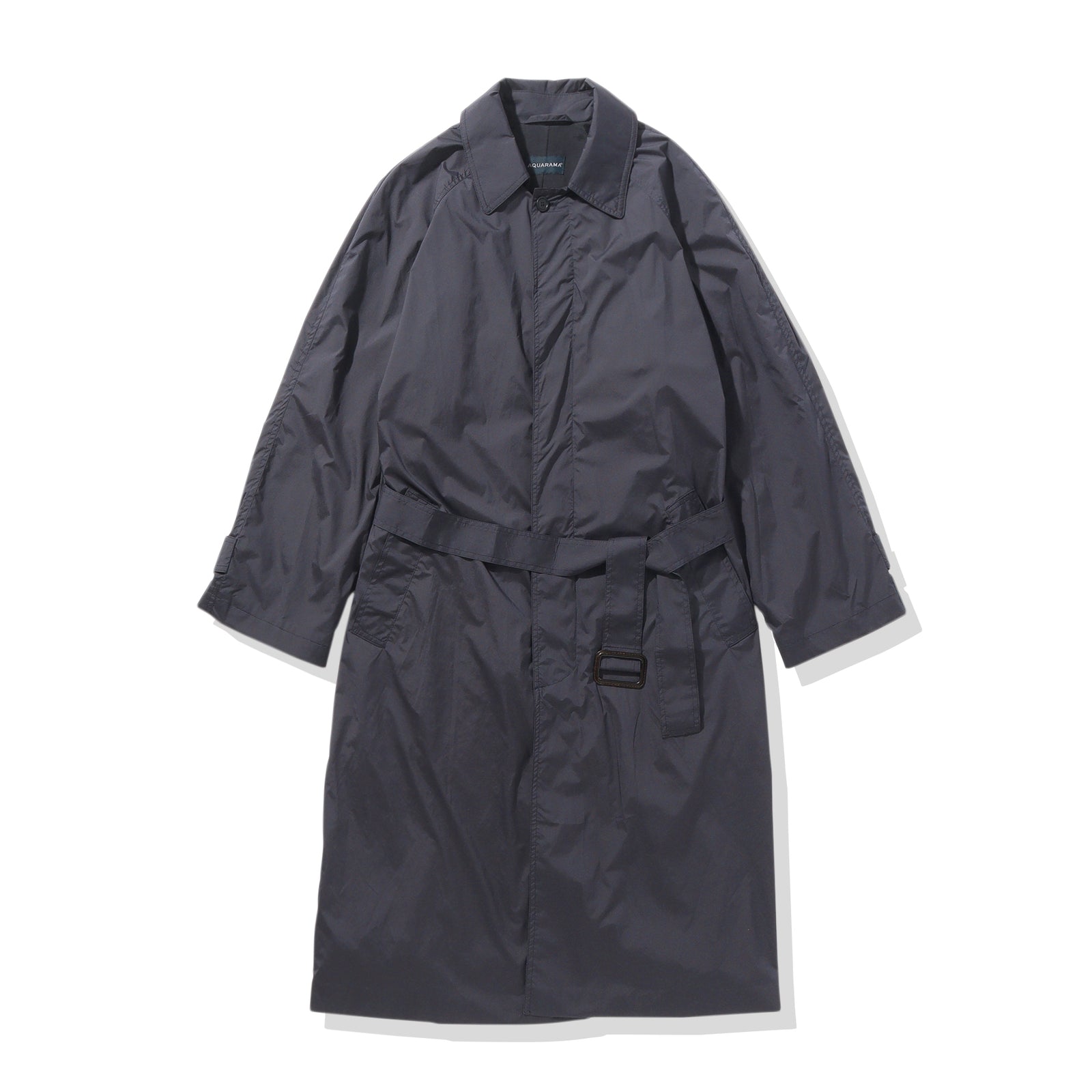 ベルト付きコート ネイビー – MINIMAL WARDROBE