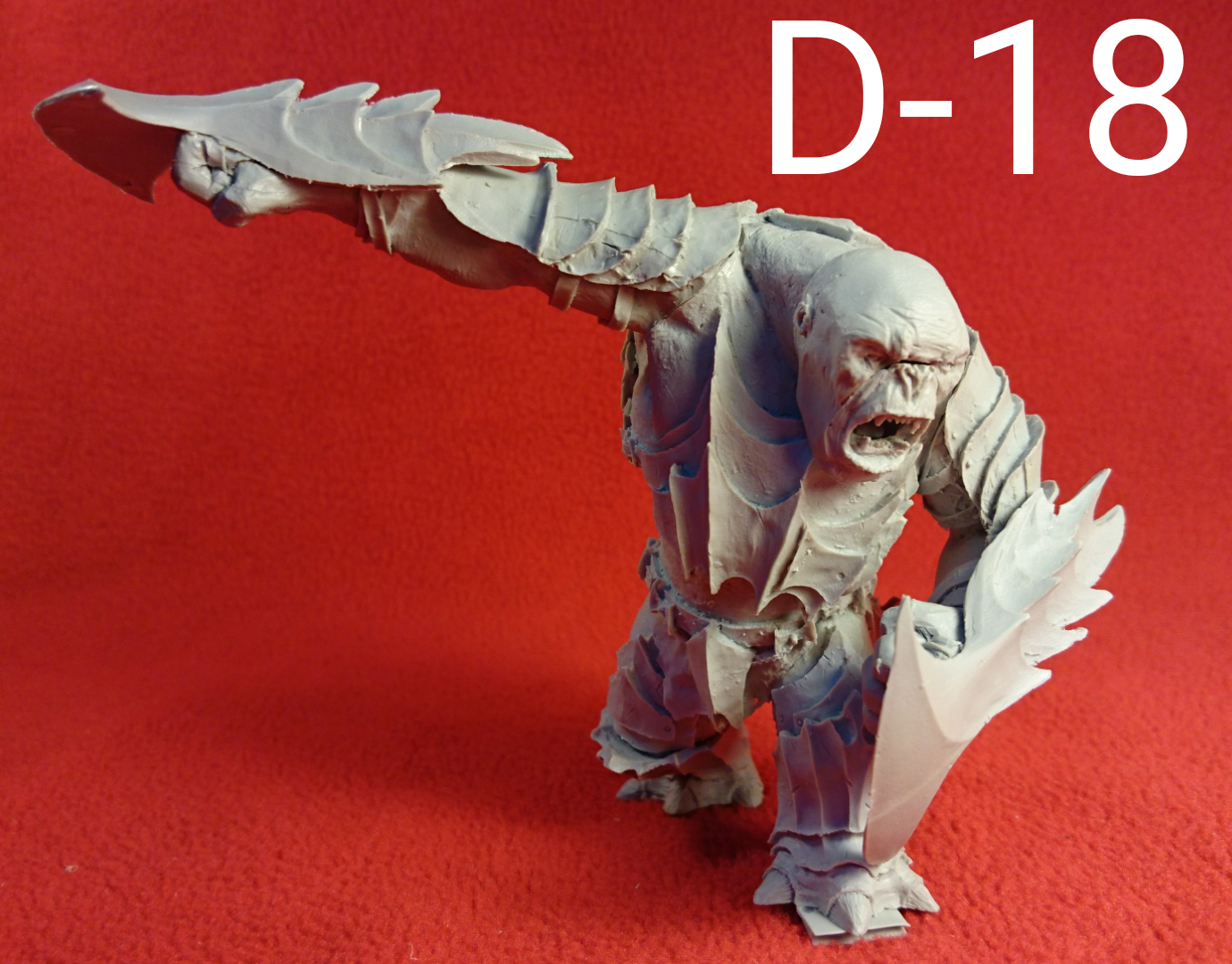 GUNDABAD TROLL WITH SCYTHE GAUNTLETS › Мир Миниатюр Warhammer по