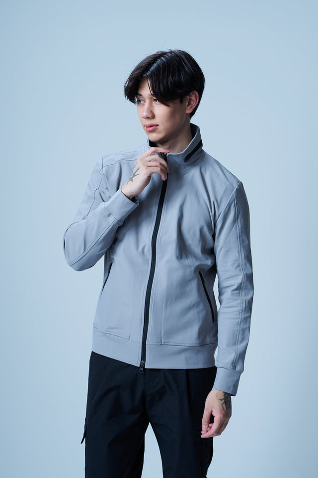 STAND COLLAR ZIP UP BLOUSON｜4WAYハイキックバック・小顔スタンド