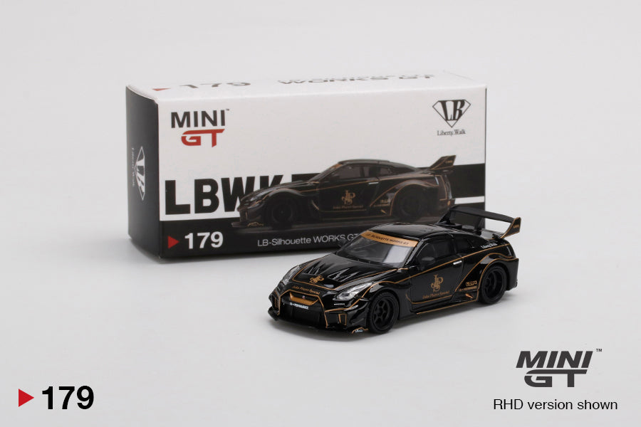 Mini GT No.179 LB-Silhouette Works GT Nissan 35GT-RR - Ver.1 JPS