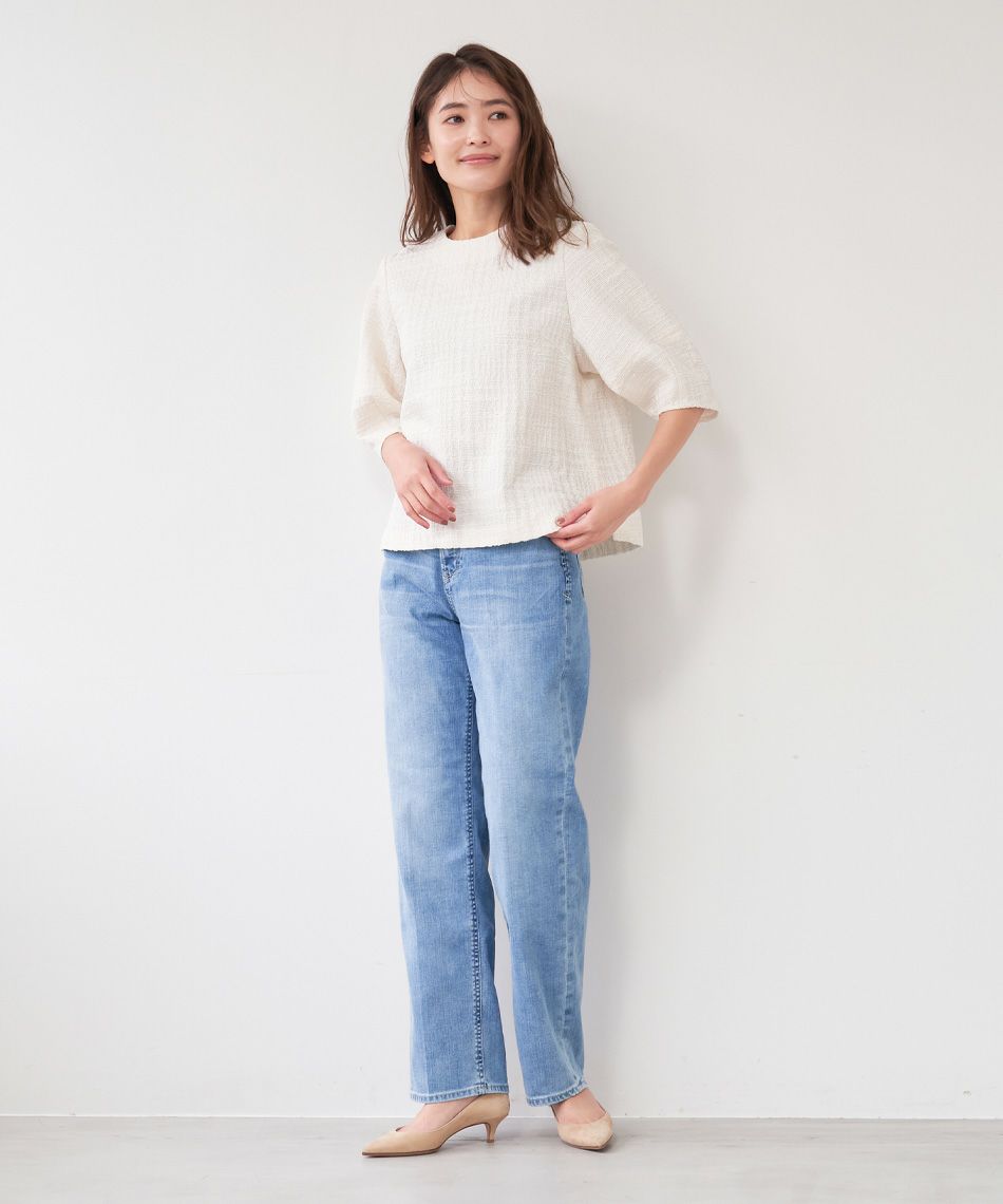 YANUK】ボーイズストレートデニム-LEA BoysStraight/0324103008