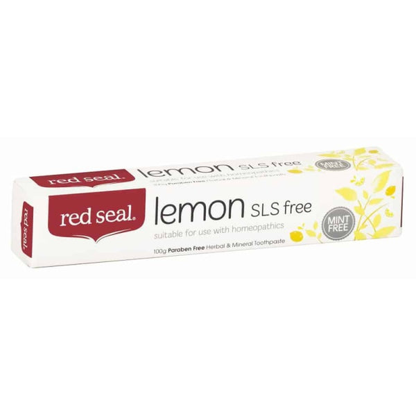Red Seal Lemon SLS Free Toothpaste 100g – Michael's Chemist