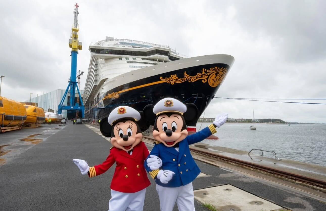 The Disney Adventure Has Departed Germany For Its Sea Trials