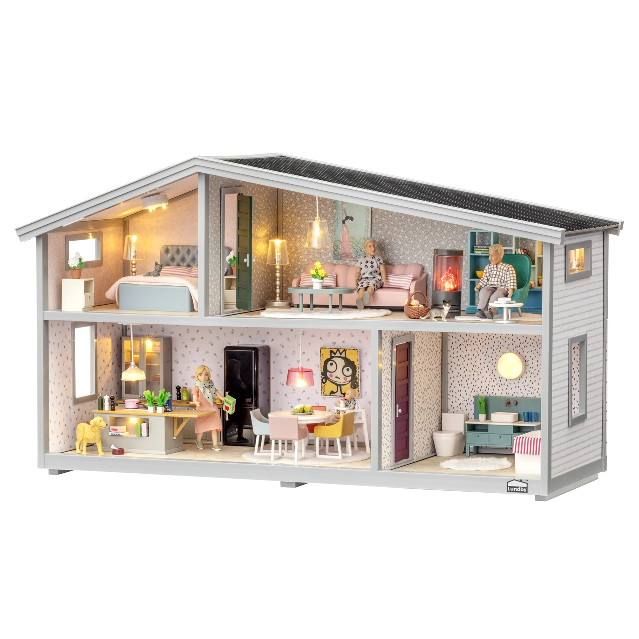 Lundby Doll house 4 Rooms | Lundby Official Site