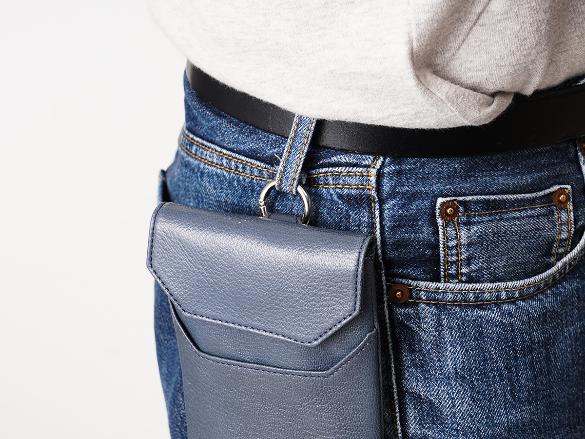 ゴート ベルトポーチ | 革財布のお店mic (ミック)