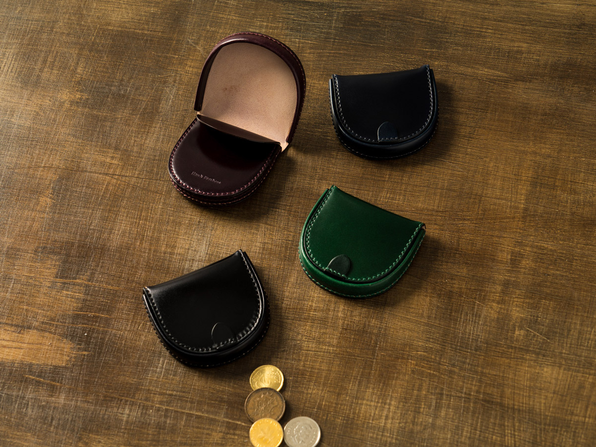 コードバン 馬蹄型小銭入れ | 革財布のお店mic (ミック)