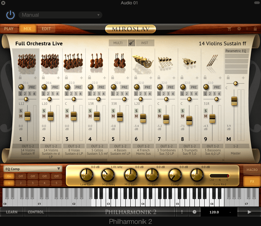 Miroslav Philharmonik 2: Complete Orchestral Library Guide – Midi