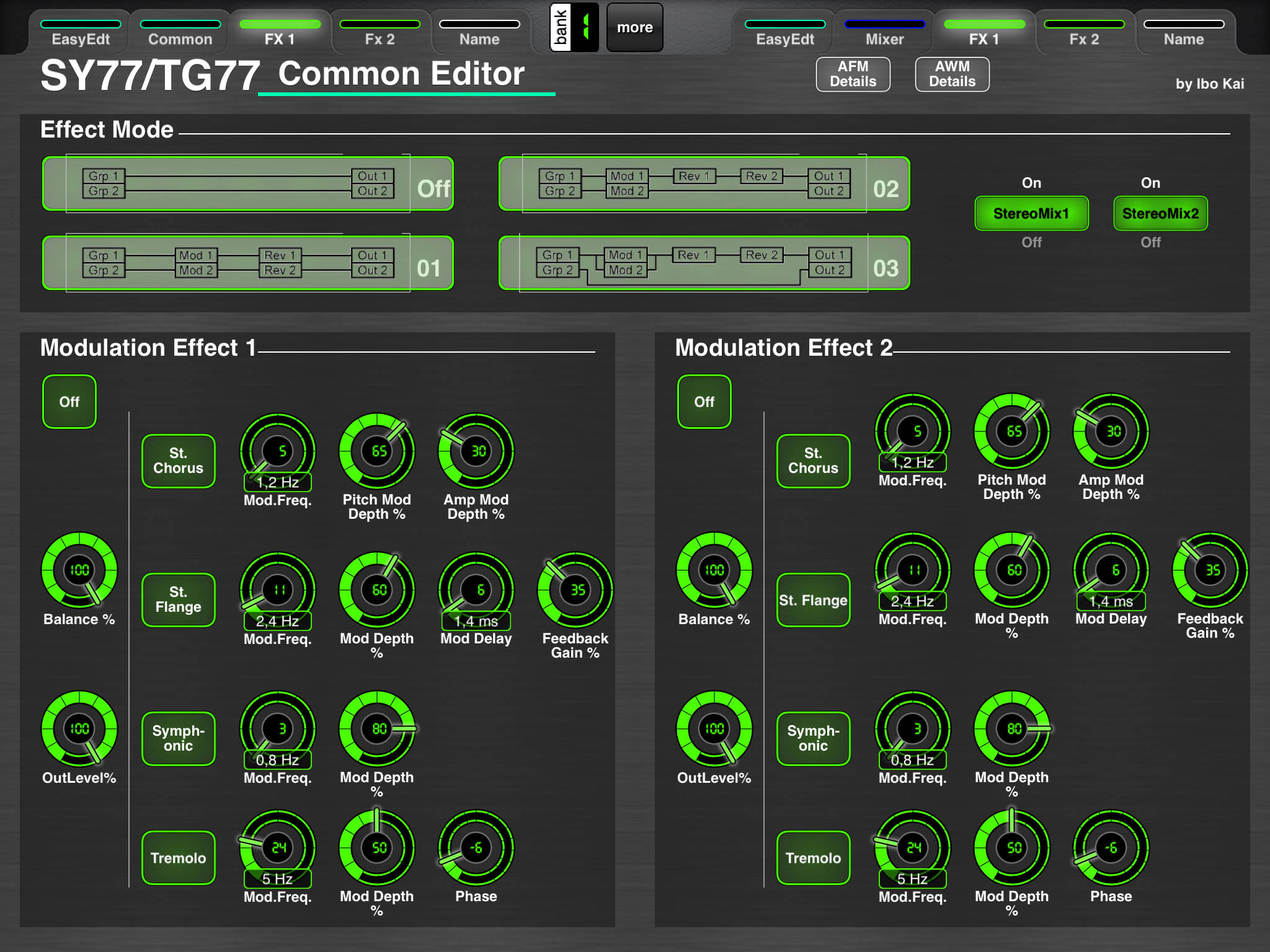 LAYOUT: Yamaha SY77/TG77 Voice Editor - MIDI Designer Q&A